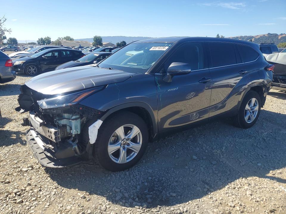 TOYOTA HIGHLANDER 2021 with VIN 5TDZARAH0MS508534 - Photo from auction