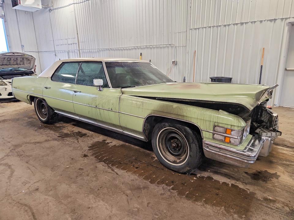 Photo 4 from auction – 1974 CADILLAC DEVILLE with VIN 6D49R4Q189240