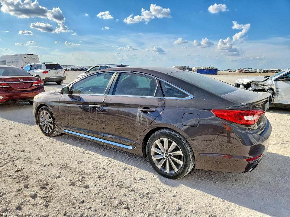 Photo 2 from auction – 2017 HYUNDAI SONATA with VIN 5NPE34AFXHH458201