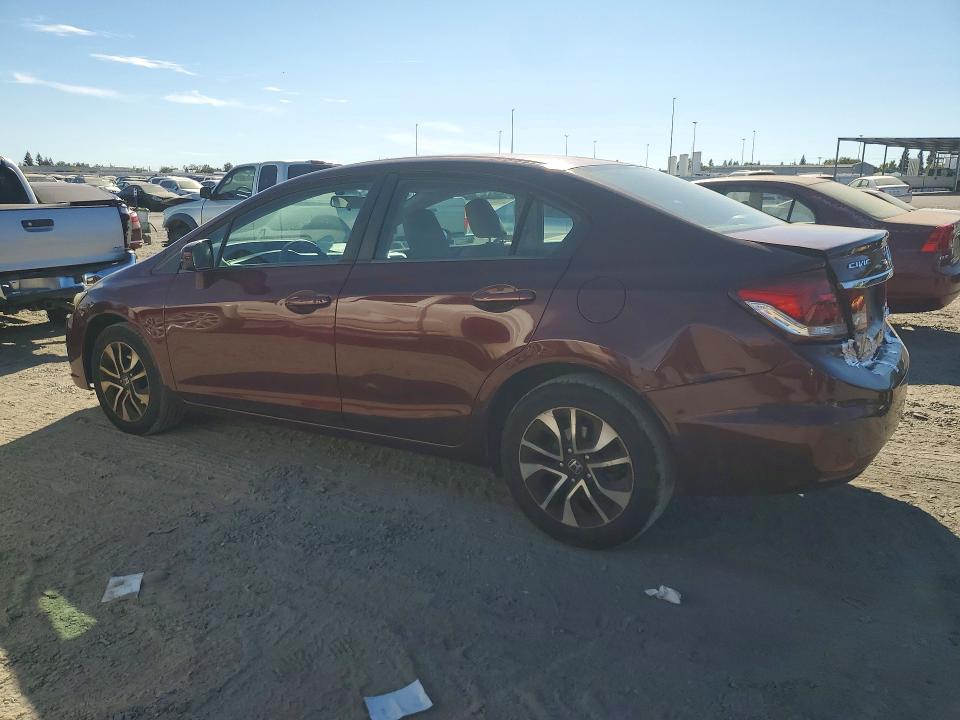 Снимка 2 от търг – 2015 HONDA CIVIC с VIN 19XFB2F86FE202399