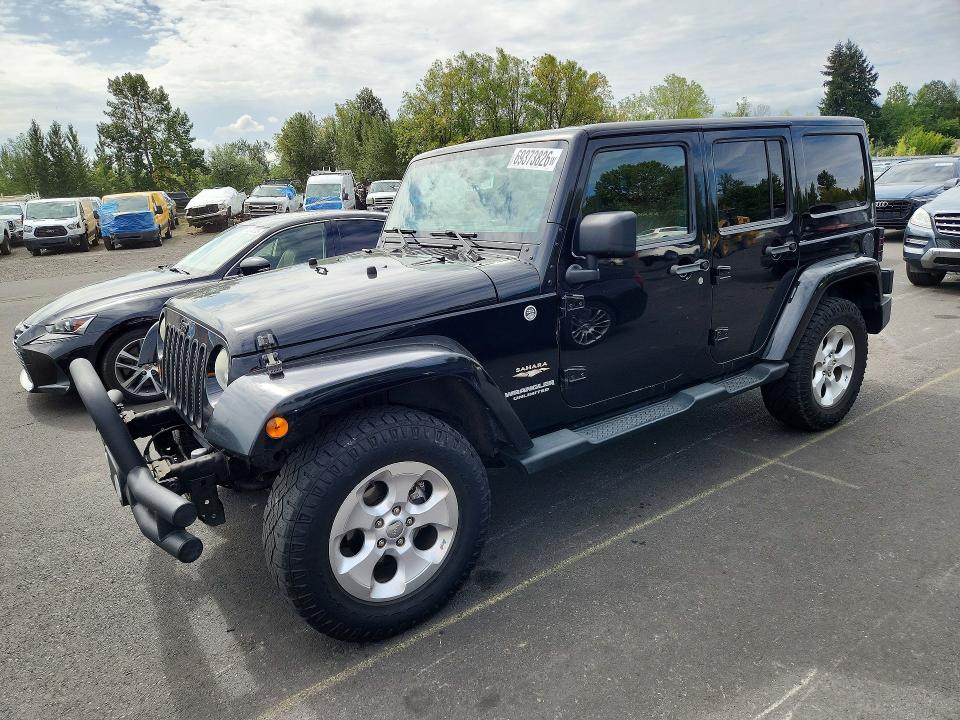 JEEP WRANGLER UNLIMITED 2013 с VIN 1C4BJWEG4DL602872 - Снимка от търг