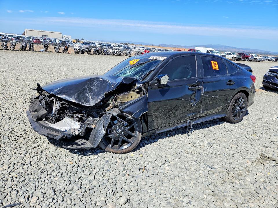 Photo 1 from auction – 2022 HONDA CIVIC with VIN 2HGFE2F54NH580982