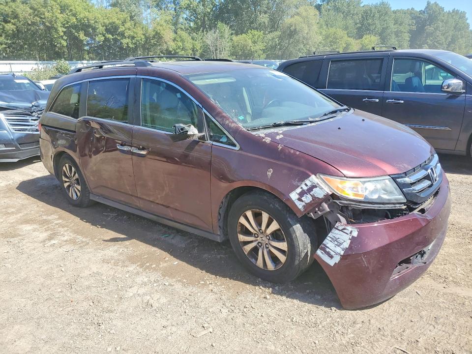 Photo 4 from auction – 2014 HONDA ODYSSEY with VIN 5FNRL5H69EB076104