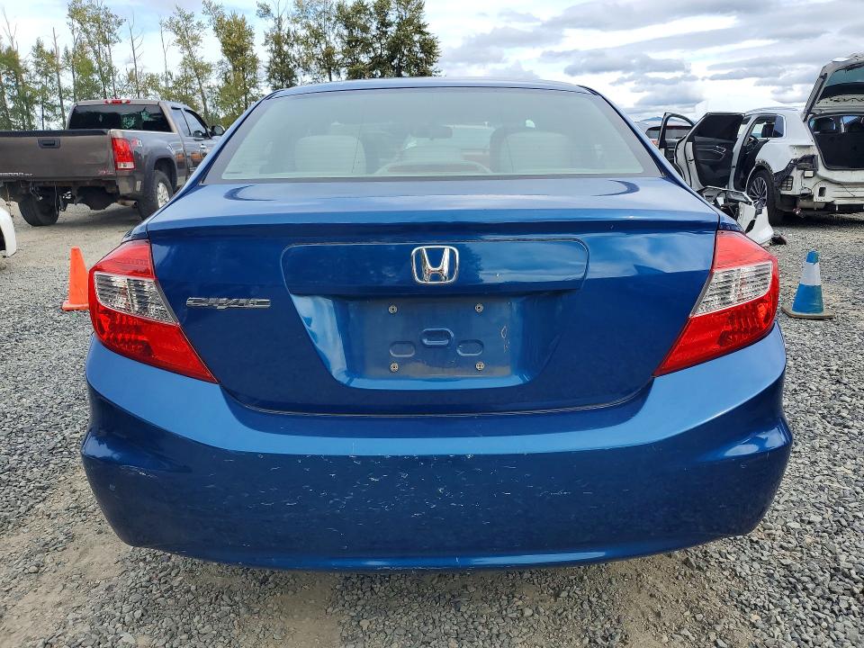 Photo 6 from auction – 2012 HONDA CIVIC with VIN 2HGFB2F50CH513060