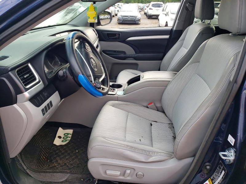 Photo 7 from auction – 2015 TOYOTA HIGHLANDER with VIN 5TDBKRFH1FS116687