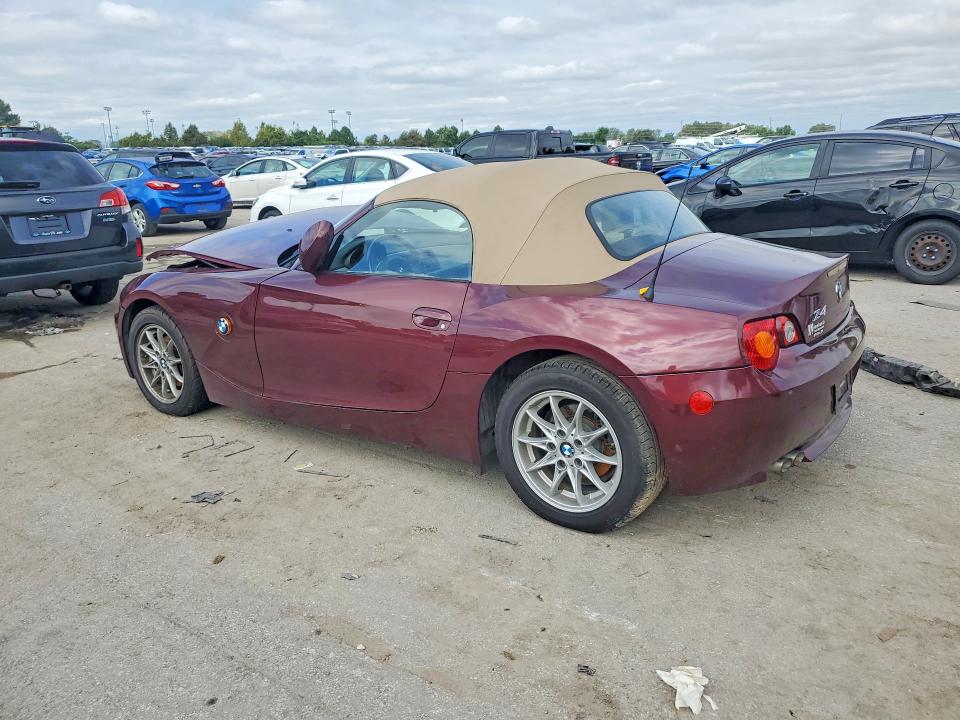 Фото 2 с аукциона – 2003 BMW Z4 с VIN 4USBT33413LS42907