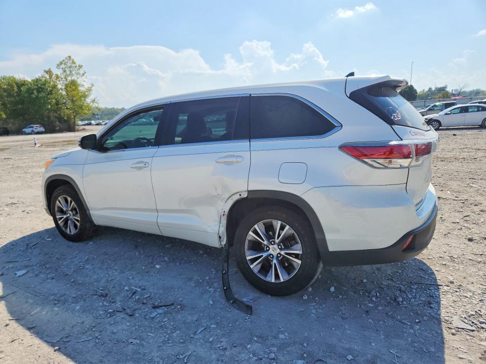 Снимка 2 от търг – 2014 TOYOTA HIGHLANDER с VIN 5TDZKRFH4ES036796