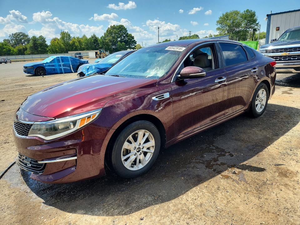 KIA OPTIMA 2016 with VIN 5XXGT4L34GG106950 - Photo from auction