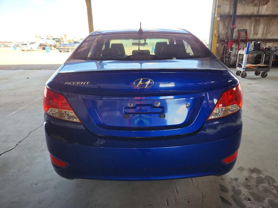 Photo 6 from auction – 2013 HYUNDAI ACCENT with VIN KMHCU4AE7DU377549