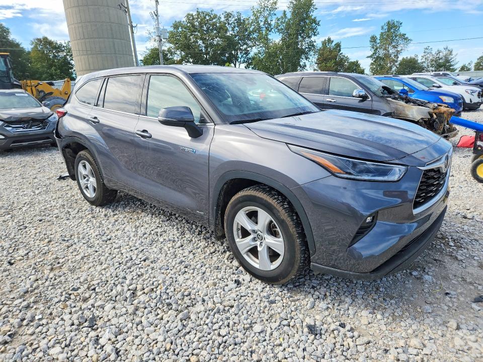 Photo 4 from auction – 2021 TOYOTA HIGHLANDER with VIN 5TDBBRCH1MS529386