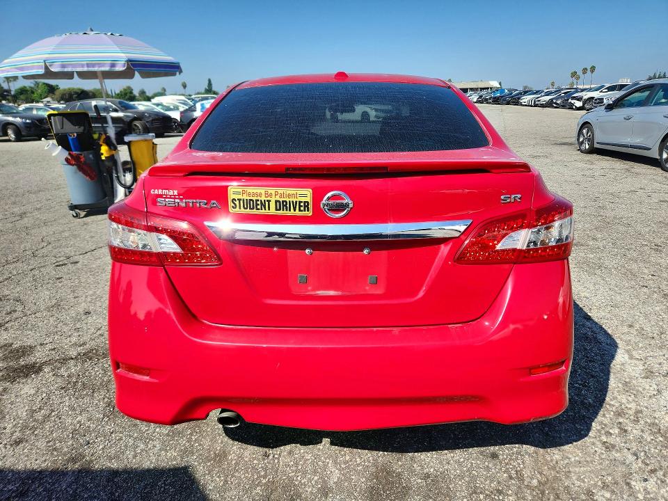 Photo 6 from auction – 2015 NISSAN SENTRA with VIN 3N1AB7AP0FY351768