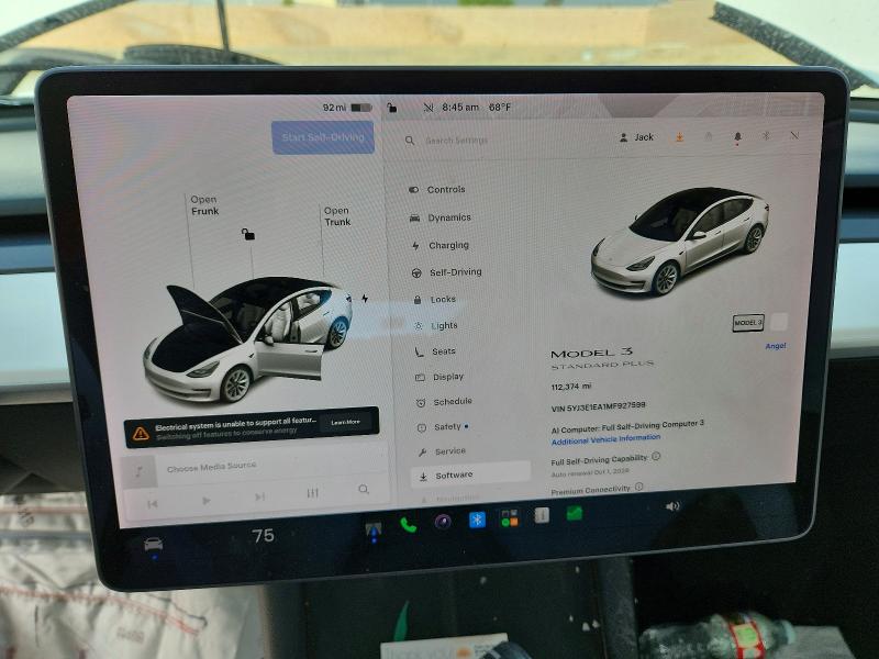 Foto 9 de la subasta – 2021 TESLA MODEL 3 con VIN 5YJ3E1EA1MF927599