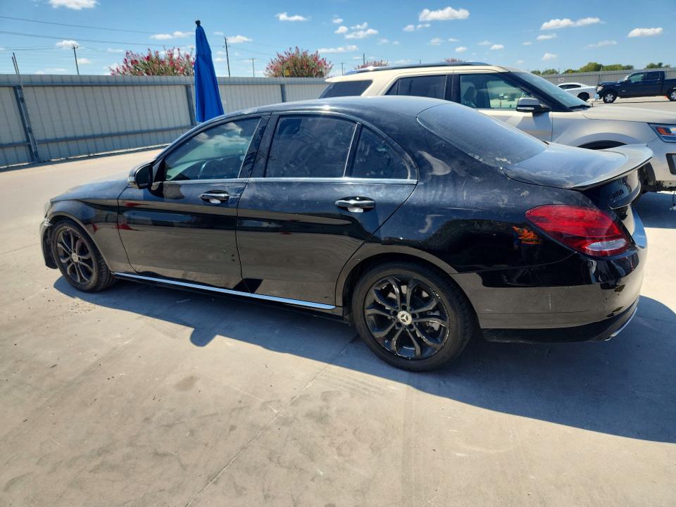 Снимка 2 от търг – 2018 MERCEDES-BENZ C с VIN 55SWF4JB6JU253454