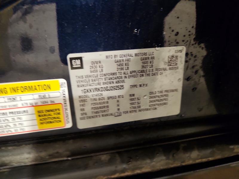 Photo 14 from auction – 2016 GMC ACADIA with VIN 1GKKVRKD3GJ292525