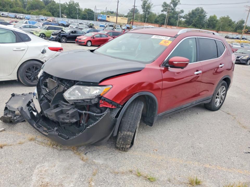 Photo 1 from auction – 2014 NISSAN ROGUE with VIN 5N1AT2MV6EC768161