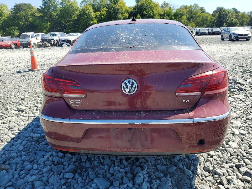 Photo 6 from auction – 2013 VOLKSWAGEN CC with VIN WVWRN7AN1DE548903