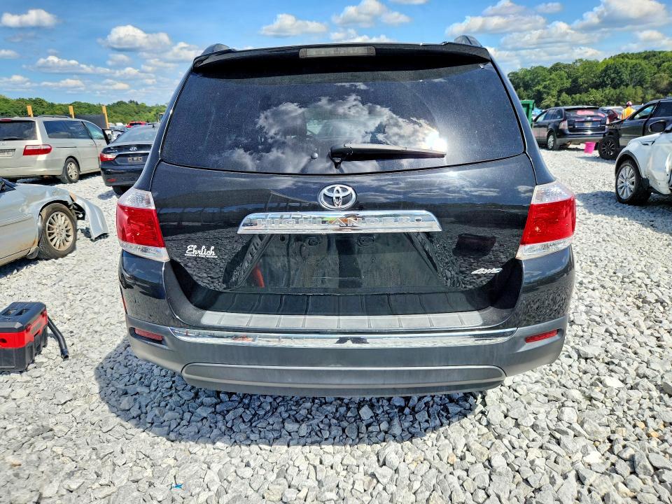 Photo 6 from auction – 2013 TOYOTA HIGHLANDER with VIN 5TDDK3EH6DS197500