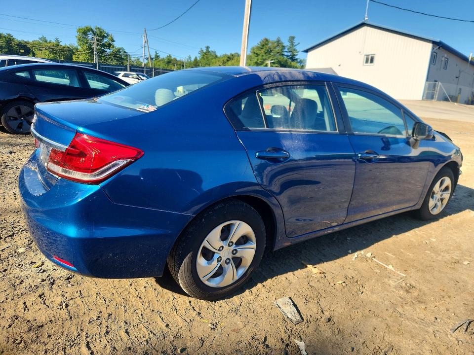 Photo 3 from auction – 2013 HONDA CIVIC with VIN 2HGFB2F58DH592267