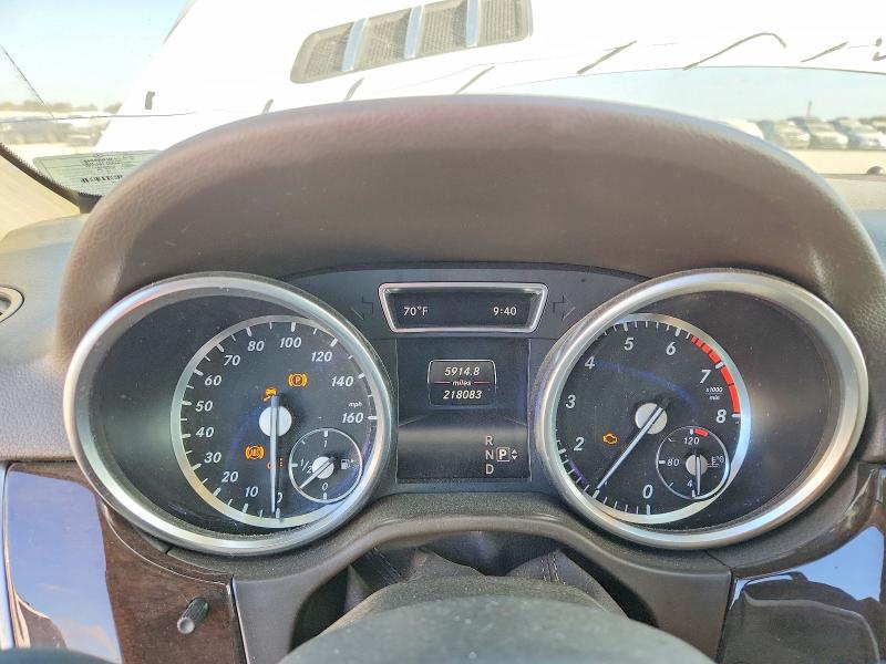 Photo 9 from auction – 2014 MERCEDES-BENZ ML with VIN 4JGDA5HB7EA285102