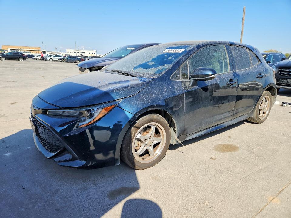 TOYOTA COROLLA HATCHBACK 2020 с VIN JTND4RBE1L3092902 - Снимка от търг