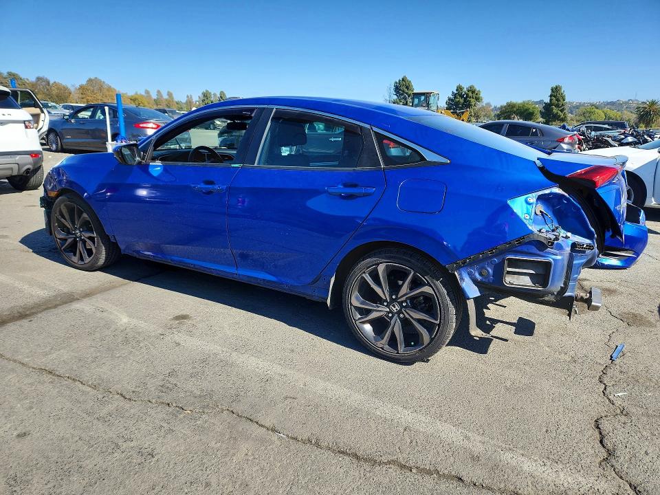 Photo 2 from auction – 2019 HONDA CIVIC with VIN 19XFC2F86KE214558