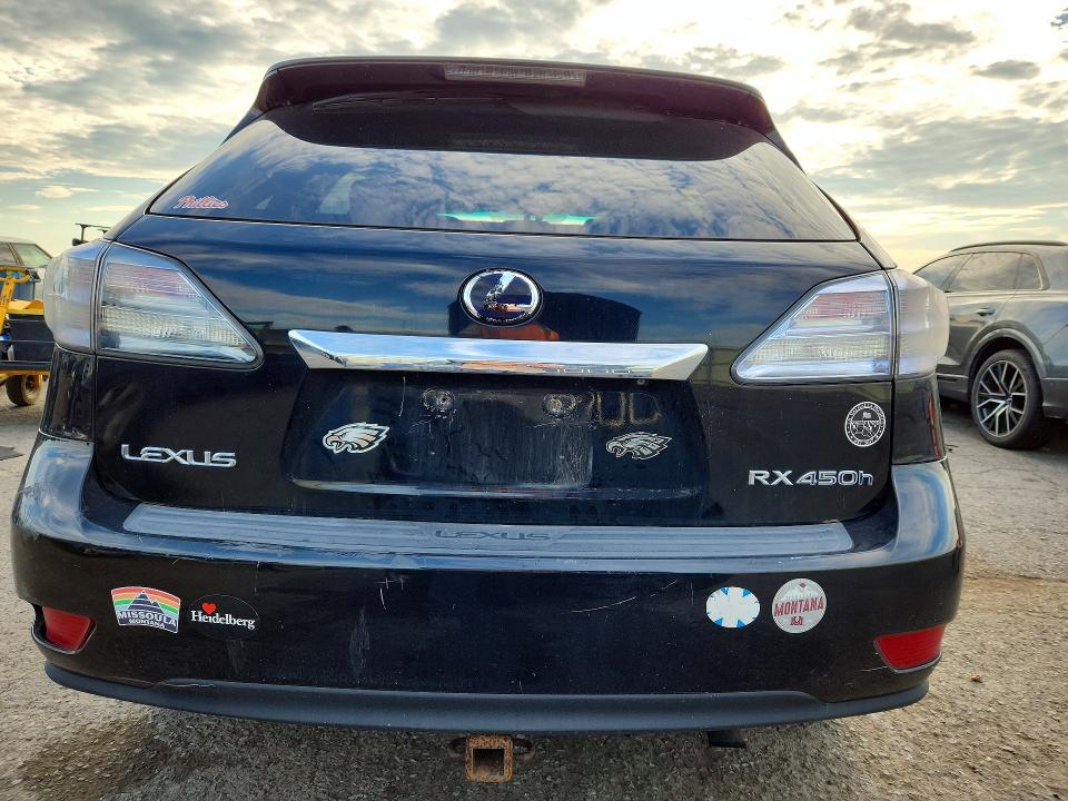 Photo 6 from auction – 2010 LEXUS RX with VIN JTJBC1BA6A2020784