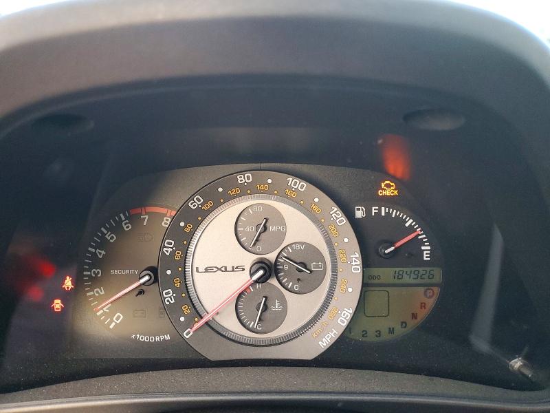 Photo 9 from auction – 2001 LEXUS IS with VIN JTHBD182710023171