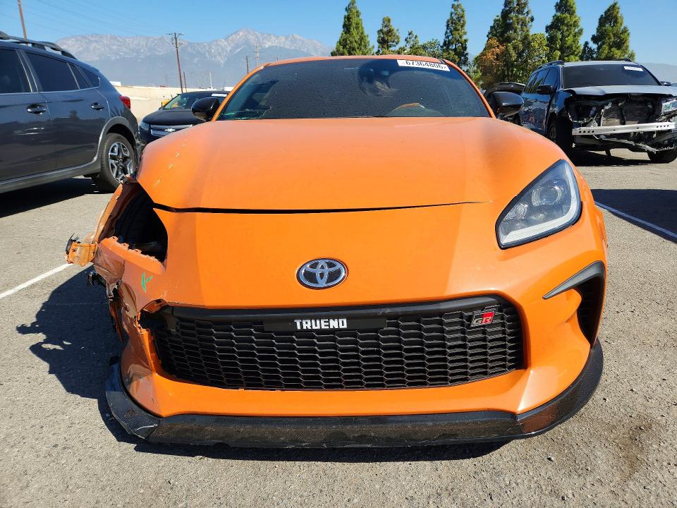 Photo 5 from auction – 2023 TOYOTA GR86 with VIN JF1ZNBG10P9754790