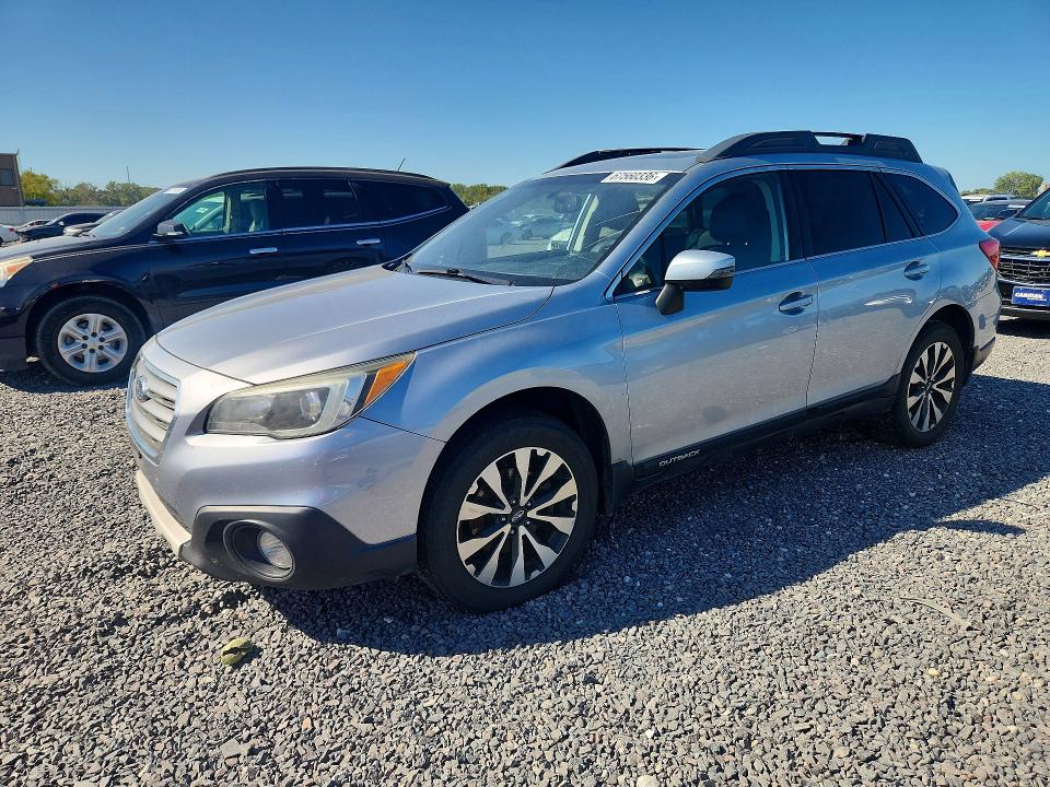 SUBARU OUTBACK 2015 with VIN 4S4BSBLC9F3206179 - Photo from auction