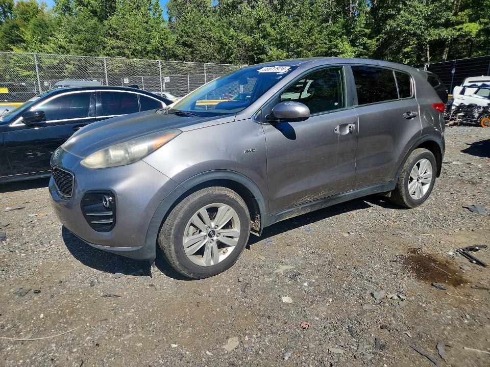 KIA SPORTAGE 2017 with VIN KNDPMCAC8H7139230 - Photo from auction