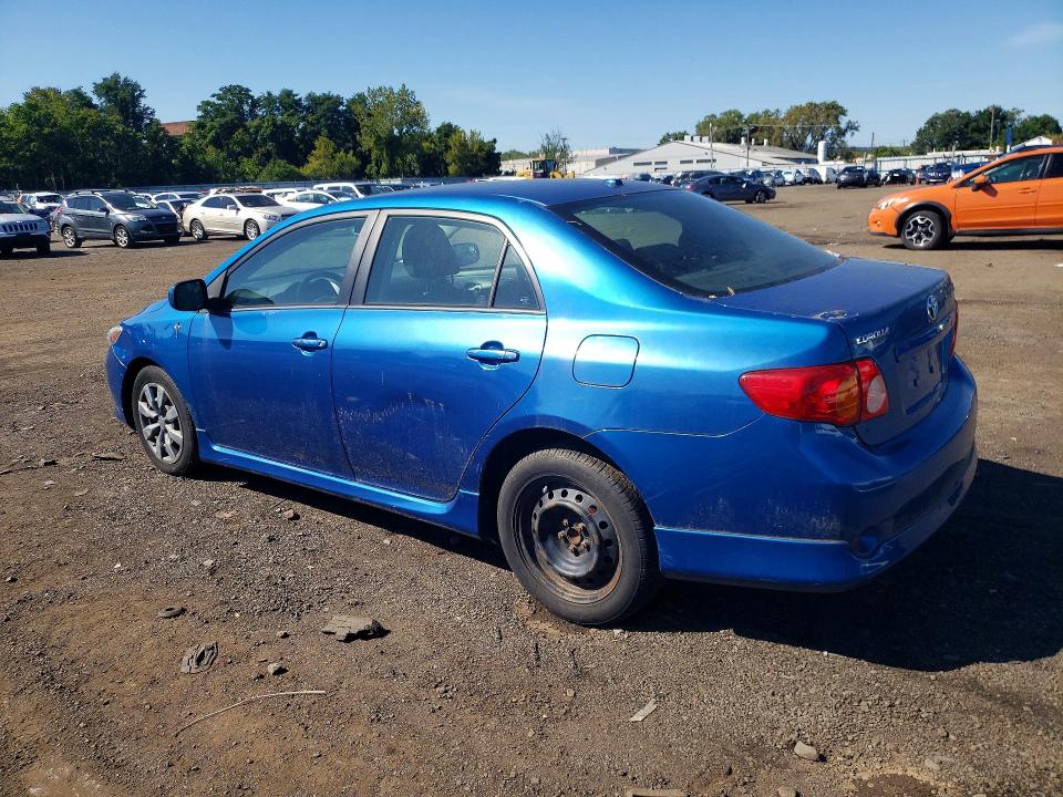 Photo 2 from auction – 2009 TOYOTA COROLLA with VIN 2T1BU40E59C022112