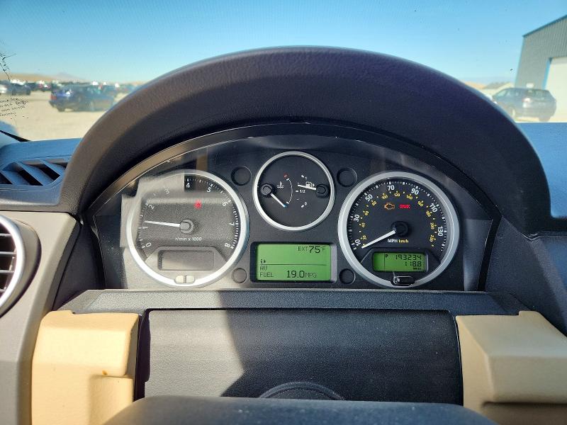 Photo 9 from auction – 2007 LAND ROVER LR3 with VIN SALAE25497A430149