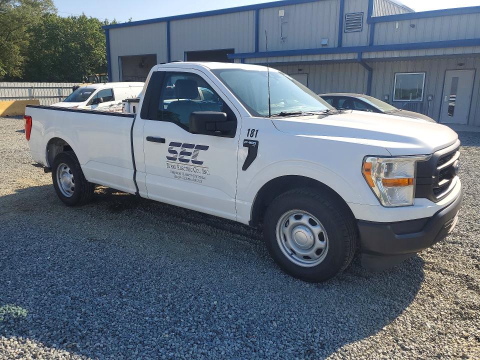 Photo 4 from auction – 2021 FORD F150 with VIN 1FTMF1CB2MKE12188