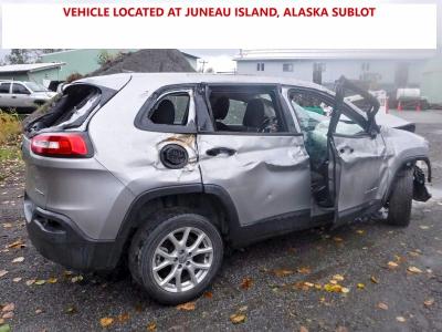 Photo 3 from auction – 2016 JEEP CHEROKEE with VIN 1C4PJMAB7GW330518