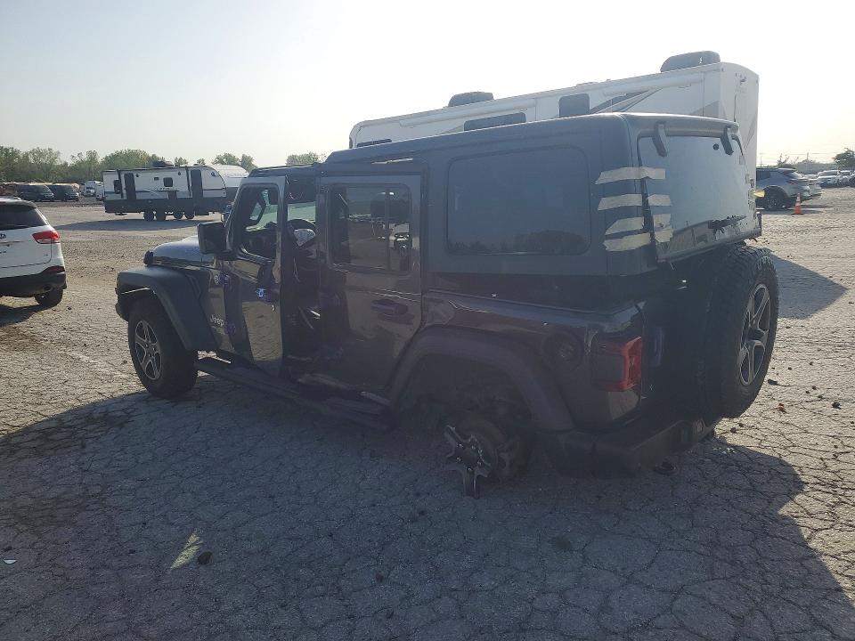 Снимка 2 от търг – 2019 JEEP WRANGLER UNLIMITED с VIN 1C4HJXDN7KW620861