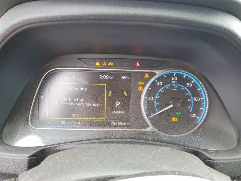 Photo 9 from auction – 2021 NISSAN LEAF with VIN 1N4BZ1BVXMC556422
