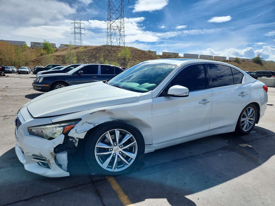 INFINITI Q50 2017 с VIN JN1CV7AR3HM680018 - Снимка от търг