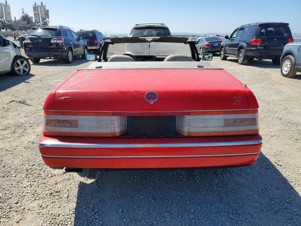 Photo 6 from auction – 1992 CADILLAC ALLANTE with VIN 1G6VS3388NU126371