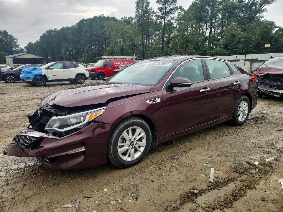 KIA OPTIMA 2016 with VIN 5XXGT4L34GG015693 - Photo from auction