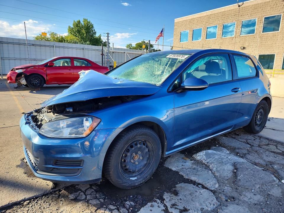 Photo 1 from auction – 2015 VOLKSWAGEN GOLF with VIN 3VW817AU8FM021420