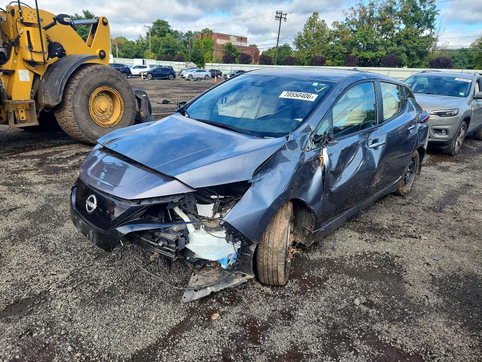 NISSAN LEAF 2023 with VIN 1N4AZ1BV7PC556832 - Photo from auction