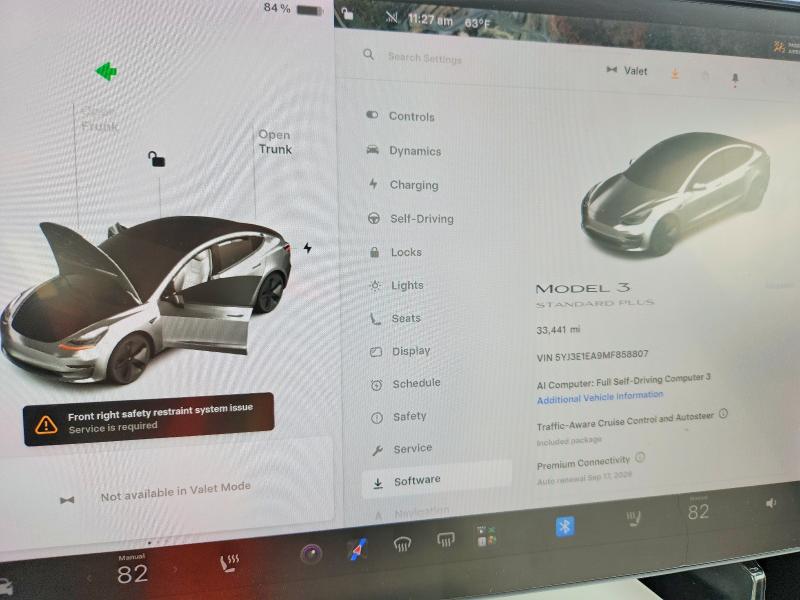 صورة رقم 9 من المزاد - 2021 TESLA MODEL 3 مع VIN 5YJ3E1EA9MF858807