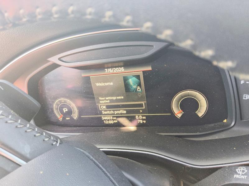 Photo 9 from auction – 2019 AUDI Q8 with VIN WA1AVAF15KD013487