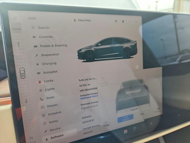 Foto 9 de la subasta – 2025 TESLA MODEL X con VIN 7SAXCDE56SF463608