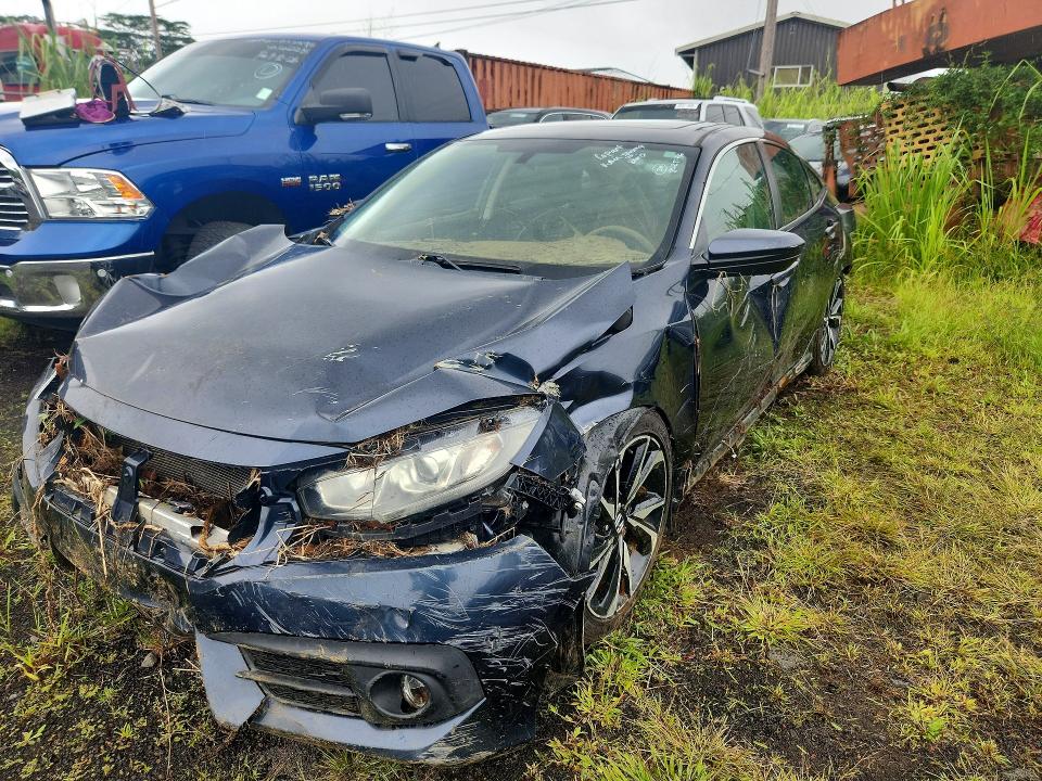 HONDA CIVIC 2016 with VIN 19XFC1F38GE011693 - Photo from auction