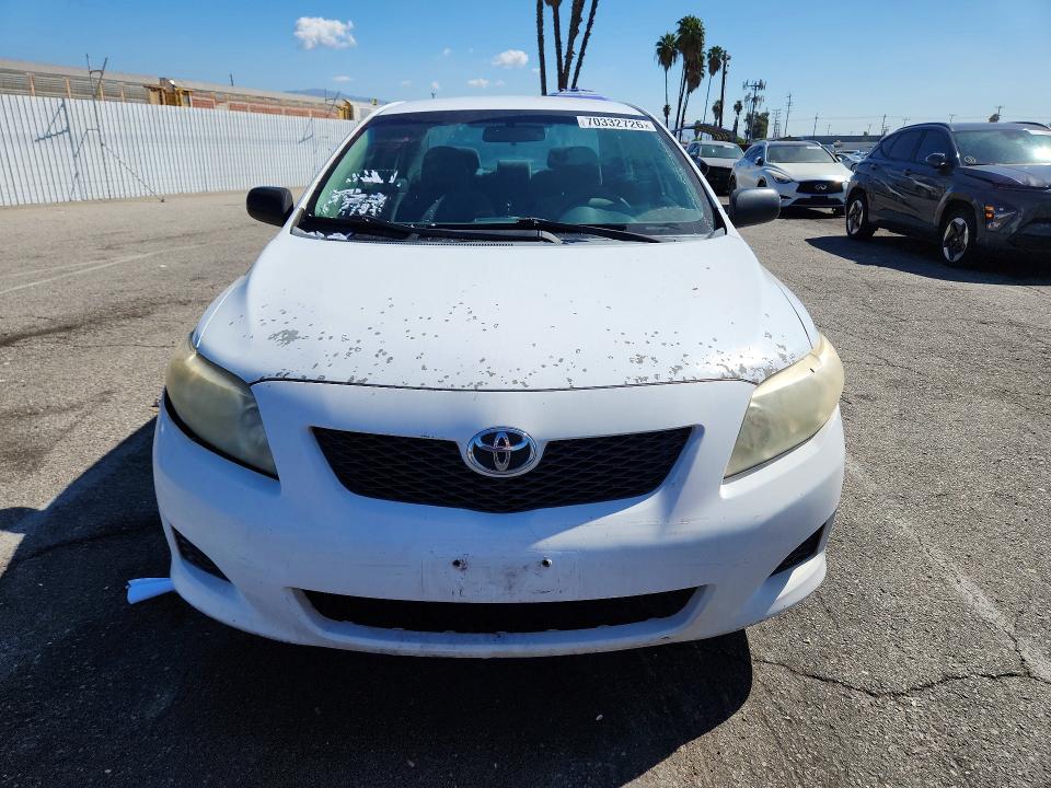 Photo 5 from auction – 2009 TOYOTA COROLLA with VIN 1NXBU40E39Z035052