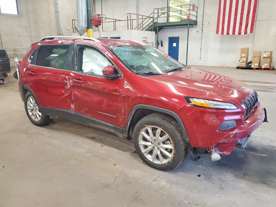 Photo 4 from auction – 2016 JEEP CHEROKEE with VIN 1C4PJMDS6GW214447