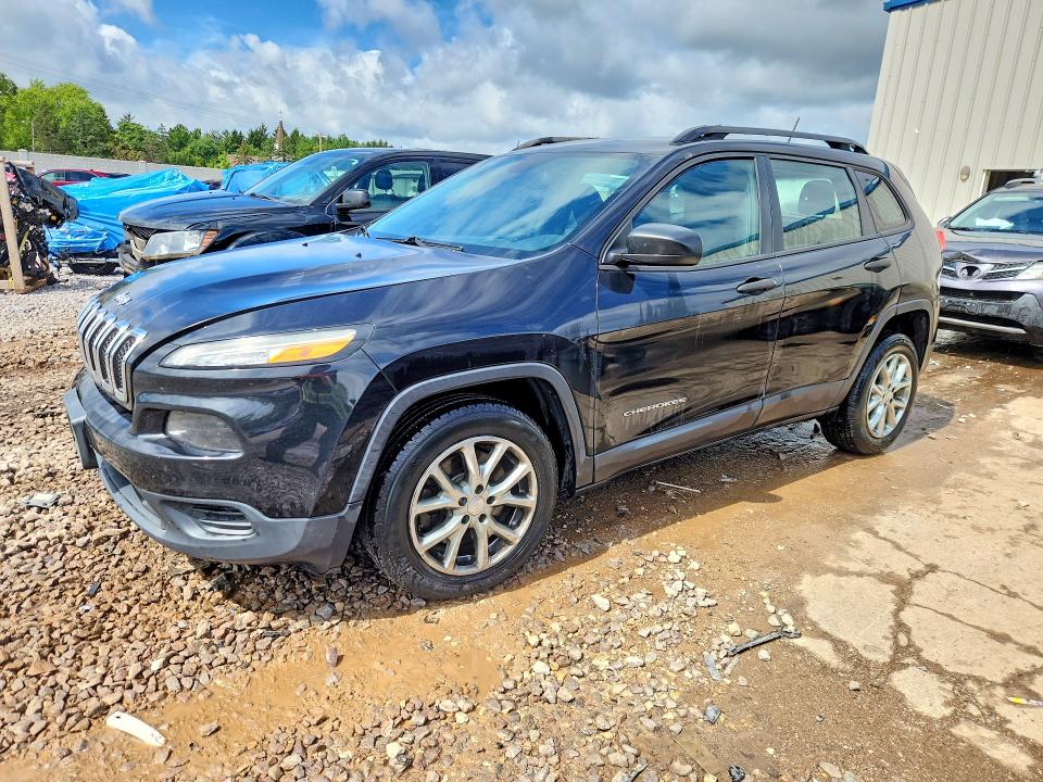 JEEP CHEROKEE 2015 with VIN 1C4PJLAB7FW761286 - Photo from auction