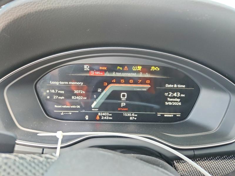 Снимка 9 от търг – 2021 AUDI SQ5 с VIN WA1B4AFY4M2085722