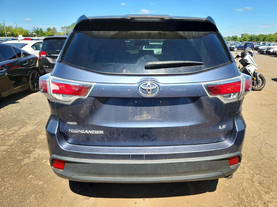 Снимка 6 от търг – 2015 TOYOTA HIGHLANDER с VIN 5TDBKRFH9FS119739